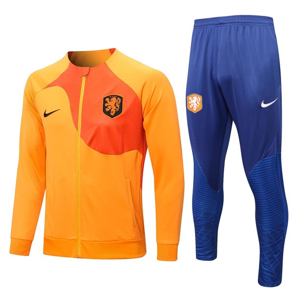 Chandal Países Bajos 2022/2023 Naranja Azul